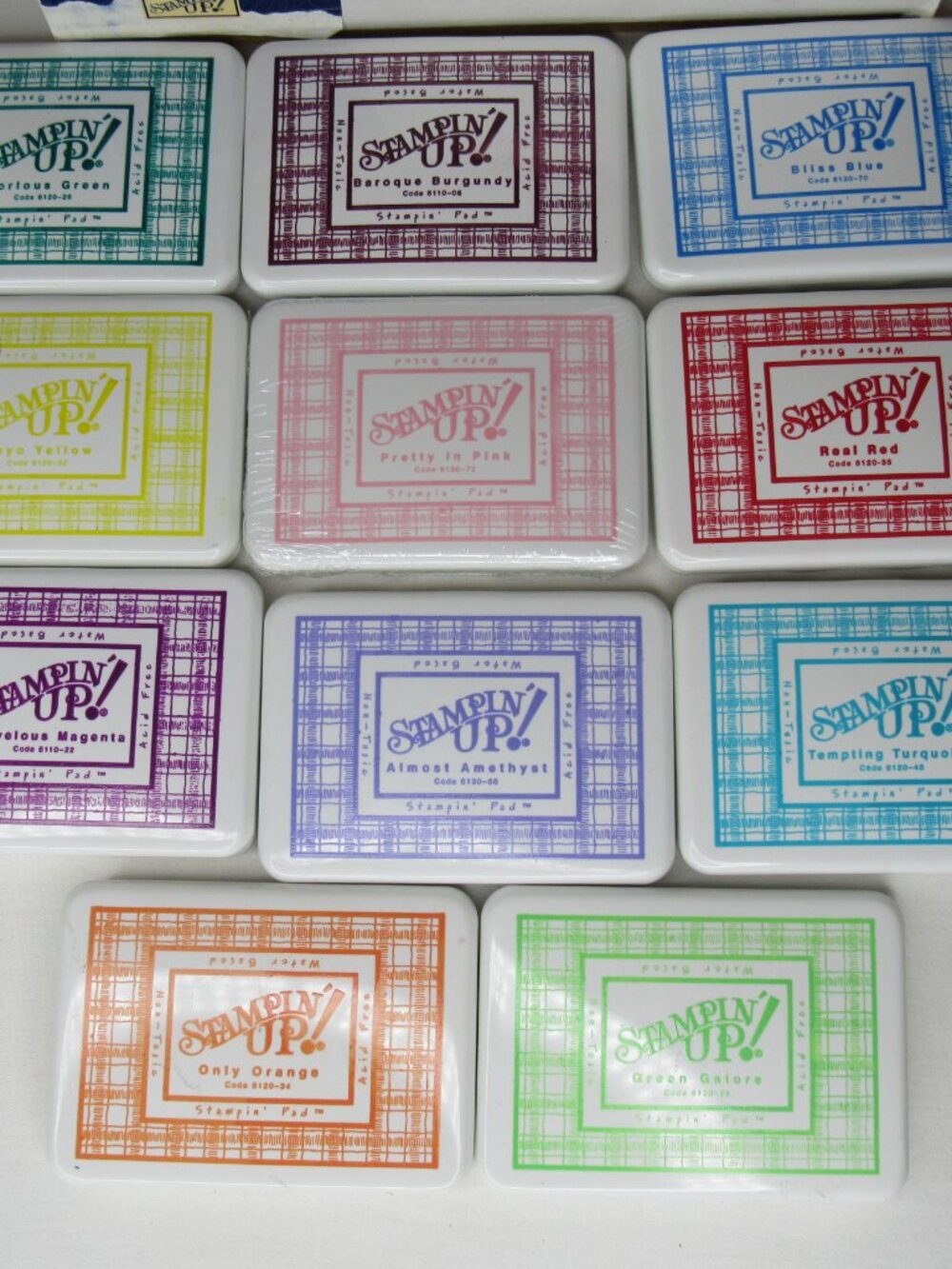 Stampin' Up Bold Brights Stamp Pads 11 Total - Picture 3 of 4